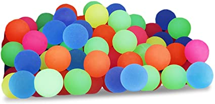 colorful rubber balls